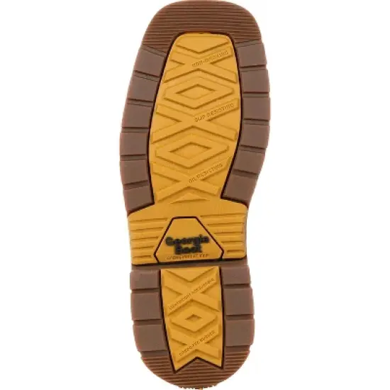 Georgia Boot Carbo-Tec LT Toddler Boys' Brown Pull-On Saddle Boot image {1}