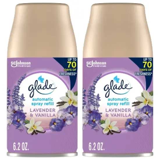 Glade Automatic Spray Air Freshener - Lavender & Vanilla - 6.2oz/2pk image {14}