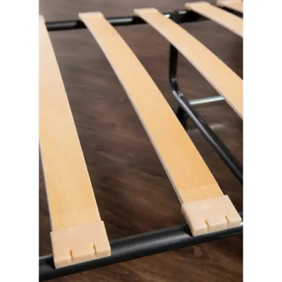 Twin Roma Folding Bed Blue - Linon image {10}