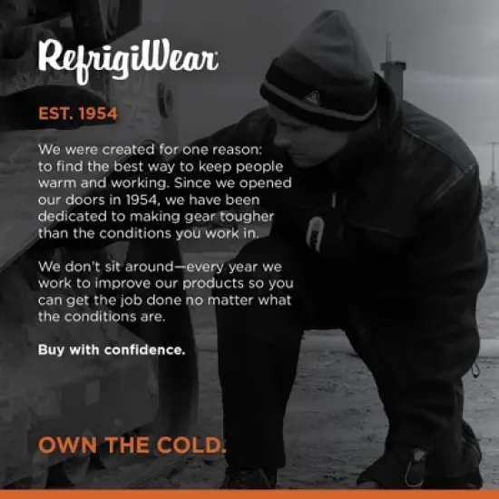 RefrigiWear Men's Acrylic Knit ChillBreaker Winter Cap image {4}