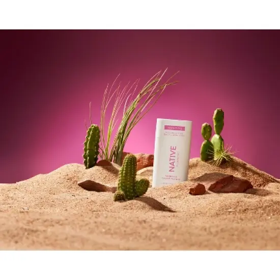 Native Sensitive Skin Deodorant - Vanilla & Cactus Flower - 2.65oz image {1}