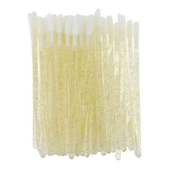 Unique Bargains Disposable Lip Brush 50 Pcs image {7}