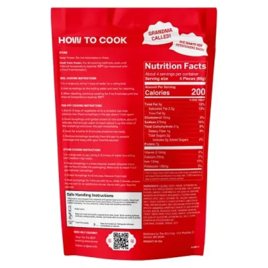 MiLa Frozen Potsticker Dumpling Beef - 9.9oz image {1}