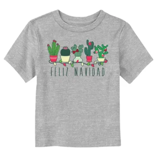 Toddler's Lost Gods Feliz Navidad Cacti T-Shirt image {2}