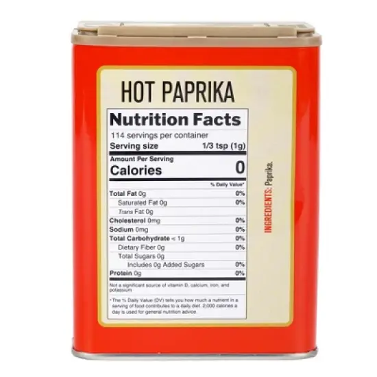 Szeged | Pride of Szeged Hot Paprika Powder | 4 oz | Gourmet Spice | 1-Pack image {1}