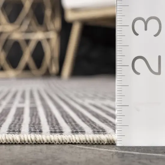 nuLOOM Carlita Bohemian Machine Washable Indoor and Outdoor Patio Area Rug image {2}