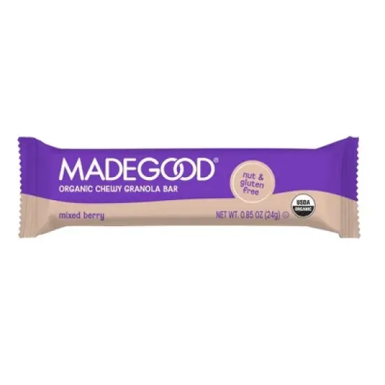 MadeGood Snack Bars Mixed Berry - 0.85oz image {3}