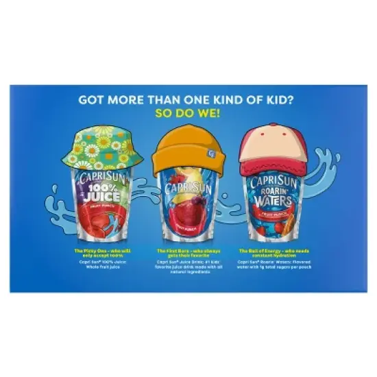Capri Sun Strawberry Kiwi Juice Boxes - 10pk/6 fl oz Pouches image {7}