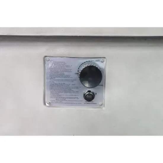 24" H Concrete Outdoor Fire Pit Table with Propane/Natural Gas Compatibility image {4}