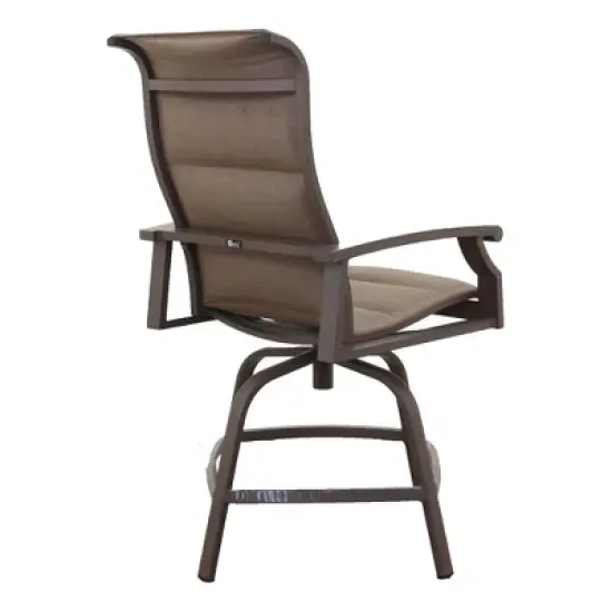 Courtyard Casual Madison 7 pc Balcony Set  Includes:  One Balcony Table and Six Swivel Balcony Bar Stools image {6}