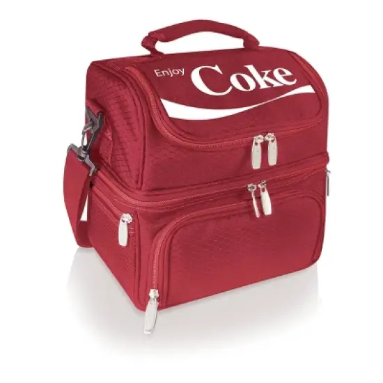 Oniva Coca-Cola Pranzo Lunch Bag Cooler with Utensils - Red image {6}