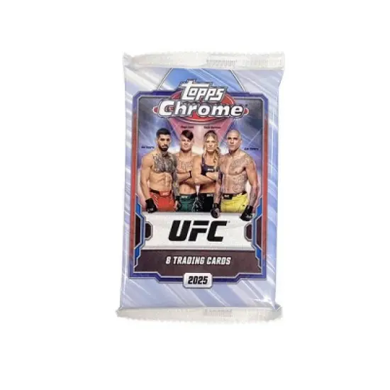2025 Topps Chrome UFC Trading Card Mega Box image {1}