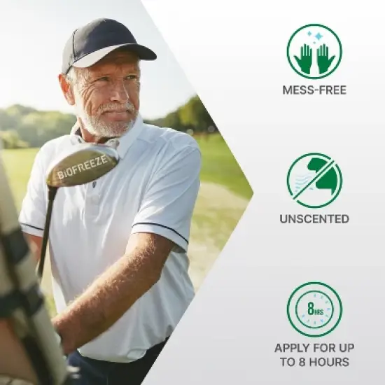 Biofreeze Lidocaine Ultraflex Joint and Muscle Pain Relievers Patch - 4ct image {3}