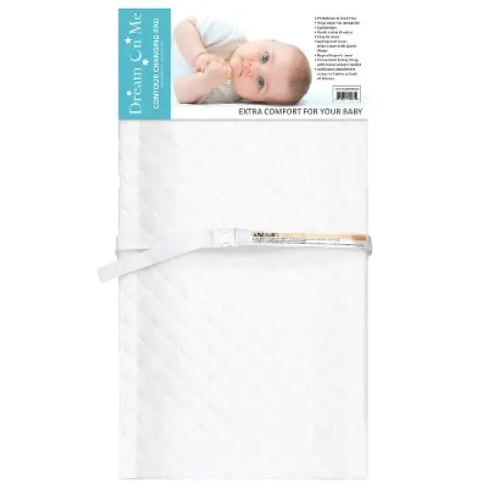 Dream On Me Contour Changing Pad - White image {1}