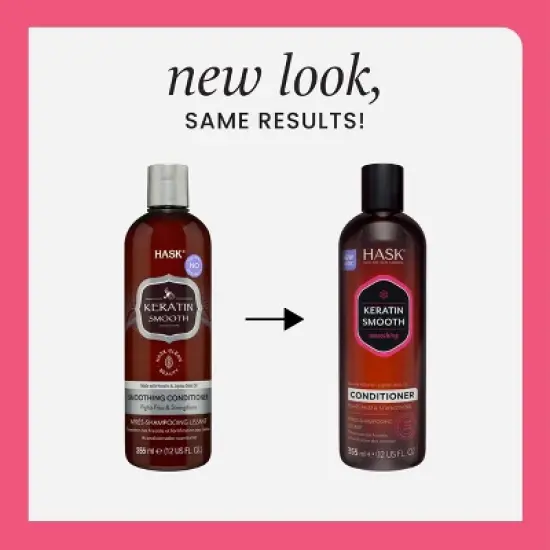 Hask Keratin Protein Smoothing Conditioner - 12 fl oz image {2}