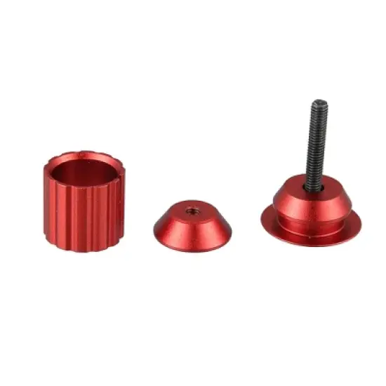 Unique Bargains Aluminum Alloy End Plugs Bicycle Handlebar End 17.5-22mm 1 Pair image {4}