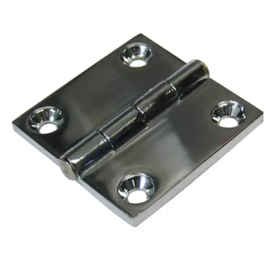 Whitecap Chrome-Plated Butt Hinge 2" x 2" Boat Equipment Model S1497. image {2}