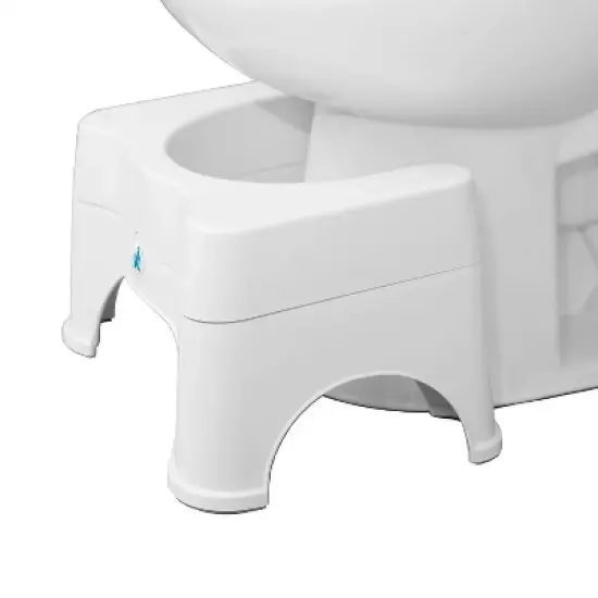 7"-9" Adjustable 2.0 Toilet Stool White - Squatty Potty image {2}