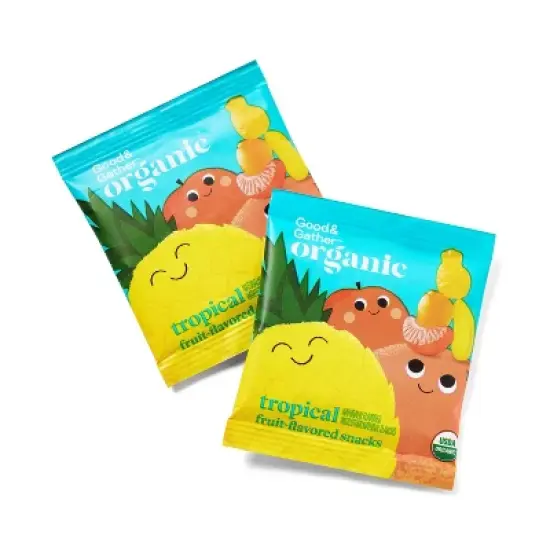 Organic Tropical Fruit Snacks - 8oz/10ct - Good & Gather&trade; image {2}