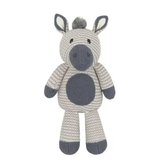 Living Textiles Baby Stuffed Animal - Zac Zebra image {1}