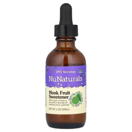 NuNaturals Monk Fruit Sweetener, 2 oz (59 ml) image {4}