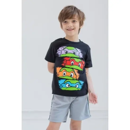 Teenage Mutant Ninja Turtles 3 Pack Pullover T-Shirts Little Kid to Big Kid image {6}