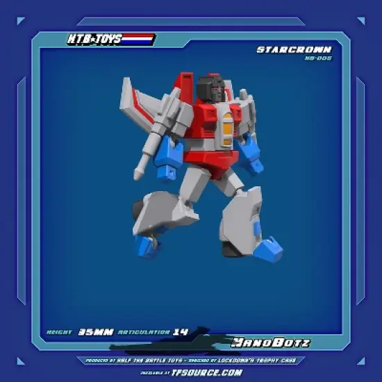 NB-006 Starscrown NanoBotz | HTB Toys Action figures image {2}