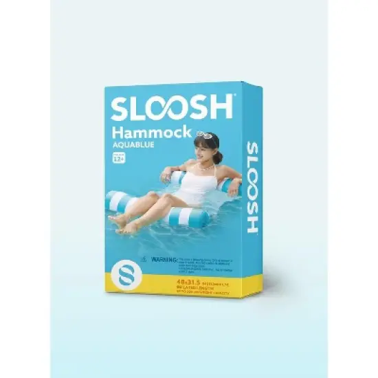 Joyfy Hammock Pool Floats Adult, 2 Packs 4-in-1 Versatile Beach Lake Inflatable Floats Lounger, Poolside Relaxation PVC Water Hammock image {7}