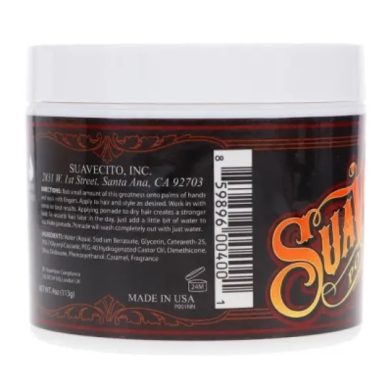 Suavecito Original Hold Pomade 4 oz image {3}