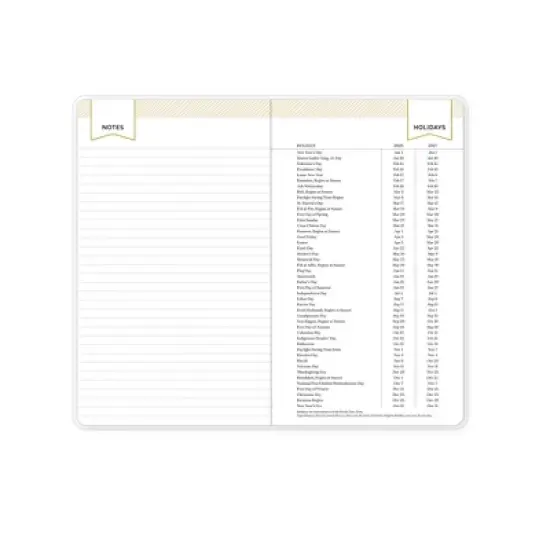 Blue Sky Day Designer Monthly Planning Calendar 3.625"x6.125" Marjorie Floral Clear image {9}