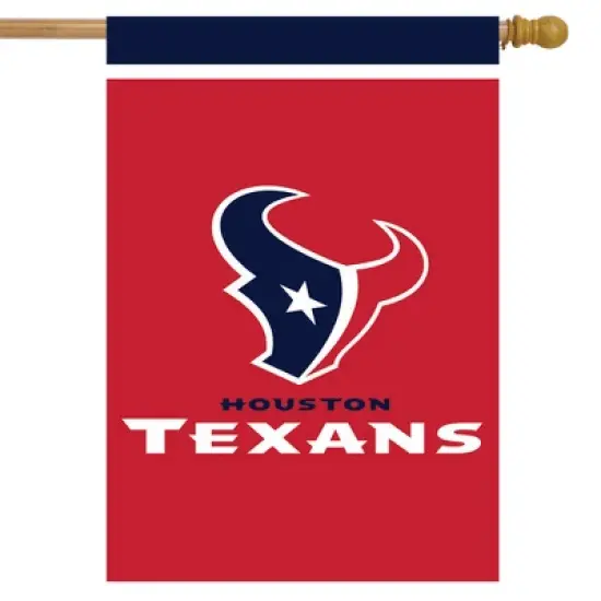 Briarwood Lane Houston Texans House Flag NFL Licensed 28" x 40" image {1}