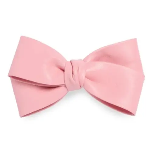 Shiraleah Faux Leather Bow Clip image {1}