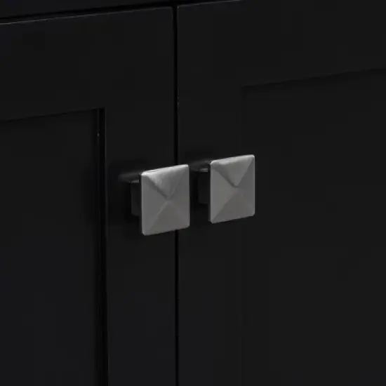 TIRAMISUBEST 60" Modern Bathroom Vanity Set with Double Vanities (Separate), Double Ceramic Sinks, Adjustable Shelf, Soft Close Doors and Flip Drawer image {15}