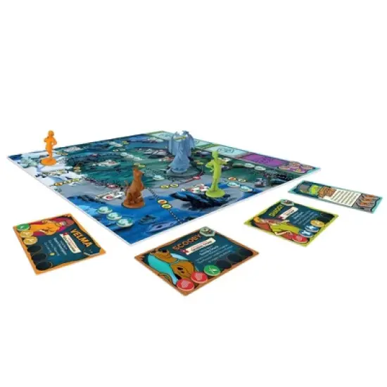 CMON Scooby-Doo The Board Game: Includes Game Pieces & Instructions, Strategy & War Play for 1-5 Players, 30 Min Play image {2}