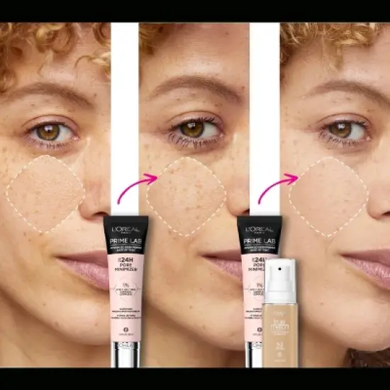 L'Oreal Paris Up to 24hr Lab Primer - Pore Minimizer - 1 fl oz image {2}