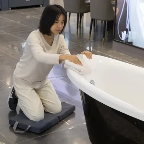 Gardenised Memory Foam Kneeler for Gardening, Baby Bath, Knee Pad for Outdoor Work, Foldable and Extra Soft image {6}