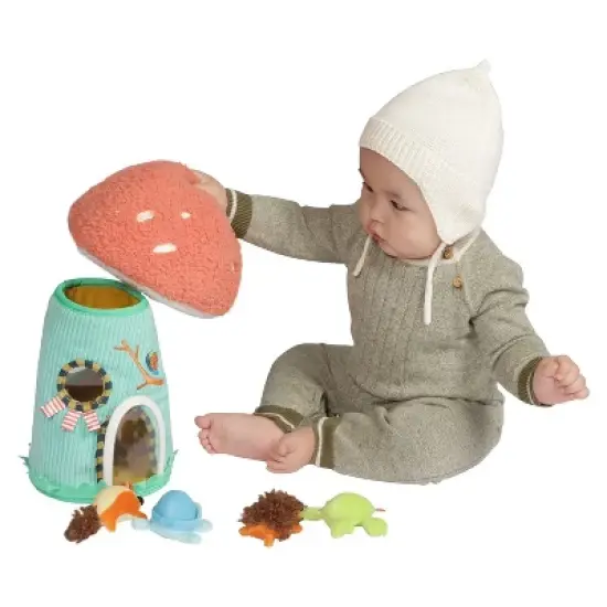 Manhattan Toy Toadstool Cottage Plush Fill & Spill Baby and Toddler Activity Toy image {11}