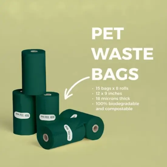 Paco & Pepper Unscented Dog and Cat Waste Bags image {4}
