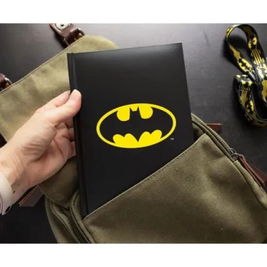 SD Toys DC Comics Batman Logo Light-Up Hardcover Notebook image {7}