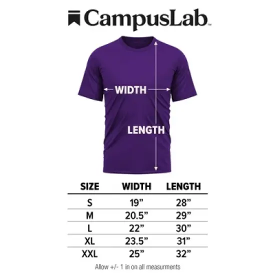 Men's Campus Lab Tarleton State University Men's Sport Active T-Shirt Left Chest Logo image {5}