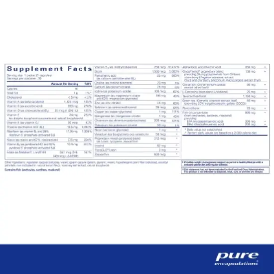 Pure Encapsulations PureLean Pure Pack - Dietary Support for Healthy Carbohydrate Metabolism** - 30 Packets* image {1}