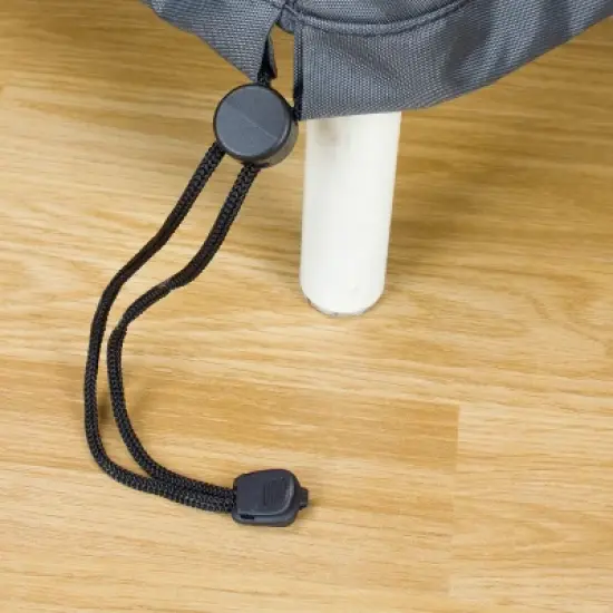 Summerset Shield Titanium 3-Layer UV Resistant Outdoor Accent Table Square Cover - Dark Grey image {4}