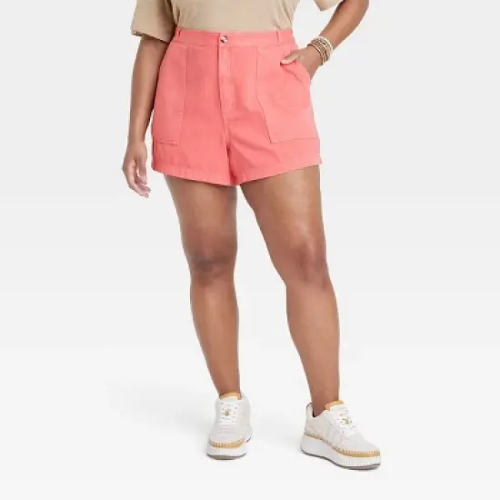 Women's High-Rise Utility Shorts - Universal Thread&trade; image {5}