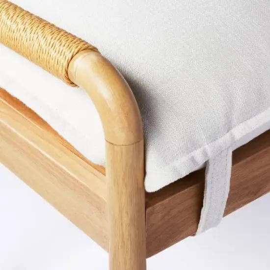 Ventura Bench Natural - Threshold&trade; designed with Studio McGee image {4}