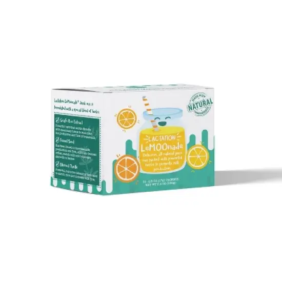 Milky Mama Lactation Lemonade Dietary Supplement - 0.6oz image {2}