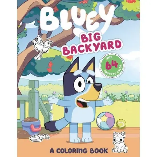 Big Backyard: A Coloring Book - (Bluey) (Paperback) image {1}