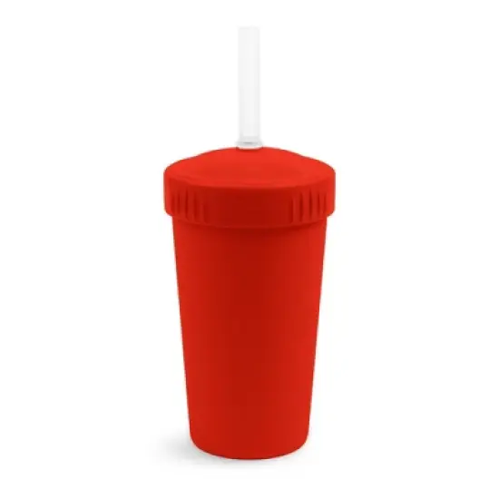 Re-Play 10 fl oz Straw Cup with Silicone Straw - Red image {4}