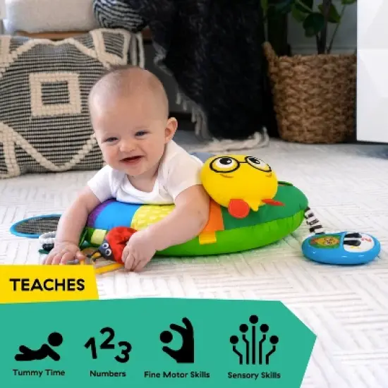 Baby Einstein Cal-a-Pillow Tummy Time Activity Pillow image {16}