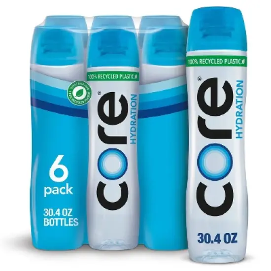 Core Hydration Purified Water - 6pk/30.4 fl oz Bottles image {11}
