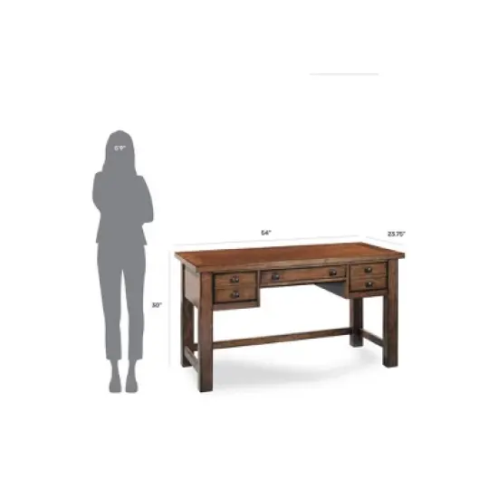 Tahoe Executive Writing Desk - Aged Maple - Home Styles image {5}